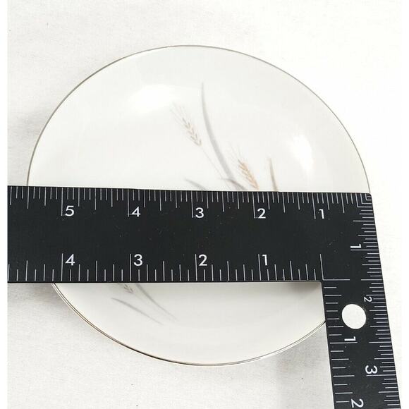 Fine China of Japan Platinum Wheat Soup Bowl – 5½" –lot of 4 - Picture 5 of 7